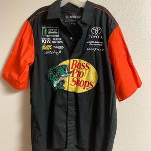 Men's Martin Truex Jr Black/Orange Bass Pro Shops